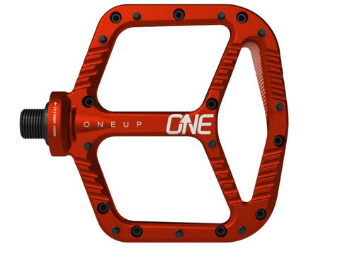 Pedales OneUp Alu Red